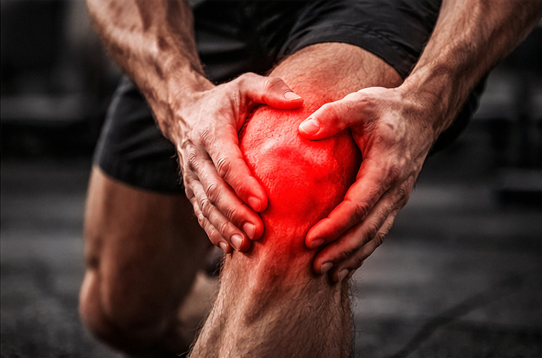 Artróza kolene, natažené vazy